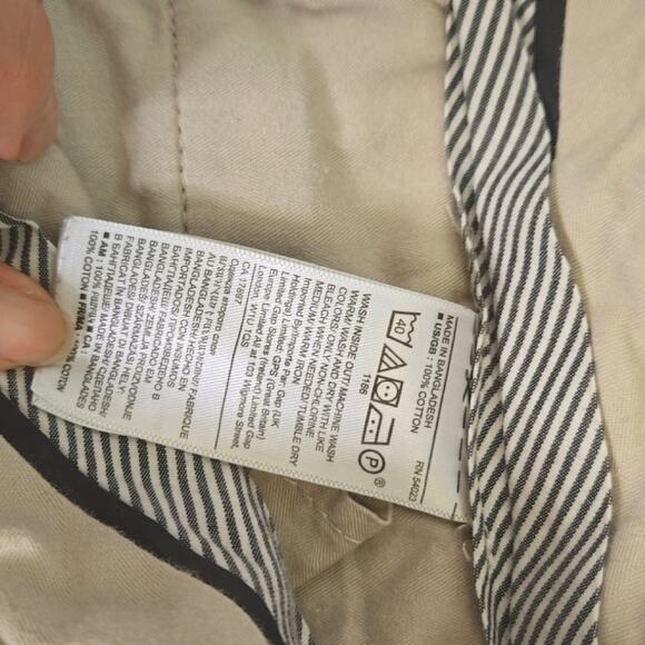 Banana Republic Gavin Chino Men's size 34-black - Picture 6 of 8